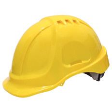 SECURX SX 515010 Casque de sécurité turn-lock - JAUNE
