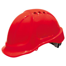 SECURX SX 515030 Casque de sécurité turn-lock - ROUGE