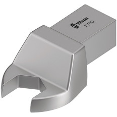 Wera WE078674 7780 Clé à fourche interchangeable, 14x18 mm, 14x18 x 17 x 58 mm